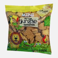 Herbatniki Mini Jungle 100g