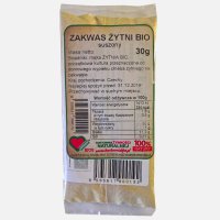 Zakwas żytni suszony Bio 30g