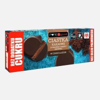 Ciastka kakaowe z kremem o smaku brownie w czekoladzie 128g