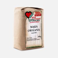 Mąka owsiana razowa 500g