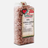 Sól himalajska gruba różowa 1kg