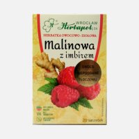 Herbatka owocowo-ziołowa Malinowa z imbirem 50g