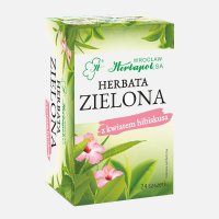 Herbata zielona z kwiatem hibiskusa 48g