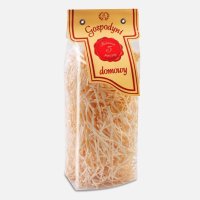 Makaron domowy 5 jajeczny wstążka wąska 500g