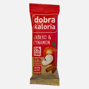 Baton owocowy jabłko i cynamon 35g