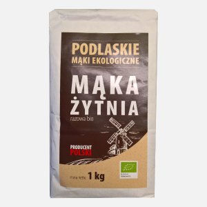 Mąka Żytnia Razowa Bio typ 2000 1kg