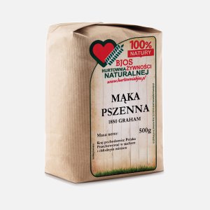 Mąka pszenna 1850 razowa 500g