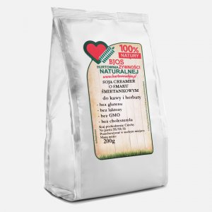 Soja Creamer o smaku śmietankowym do kawy i herbaty 200g