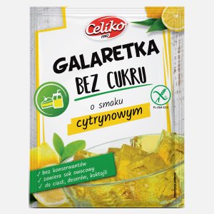 Galaretka cytrynowa bez cukru 14g