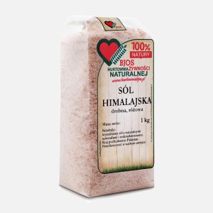 Sól himalajska drobna różowa 1kg