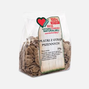 Płatki z otrąb pszennych 150g