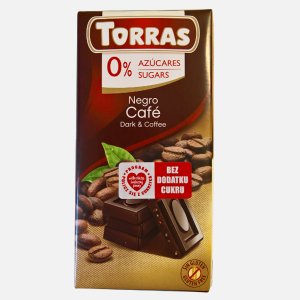 Czekolada gorzka z kawą 75g