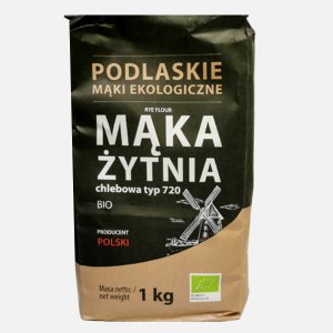 Mąka Żytnia Chlebowa Bio typ 720 1kg