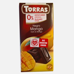 Czekolada gorzka z mango 75g