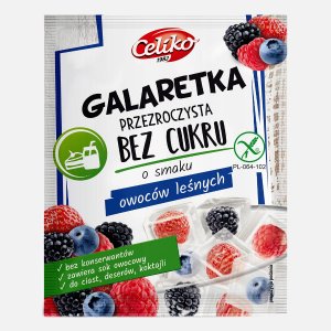 Galaretka bez cukru owoce leśne 14g