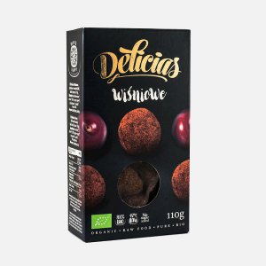 Delicias Praliny wiśniowe Bio 110g