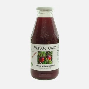 Sok z żurawin wielkoowocowych przecierowy 500ml
