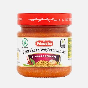 Paprykarz wegetariański z amarantusem 160g