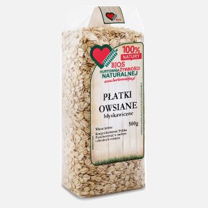 Płatki owsiane błyskawiczne 500g