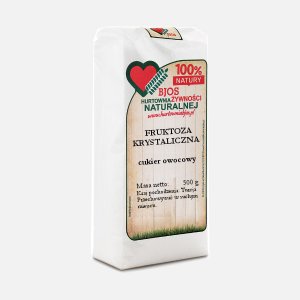 Fruktoza krystaliczna cukier owocowy 500g