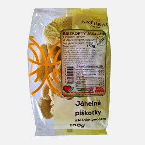 Biszkopty jaglane z owocami leśnymi 150g
