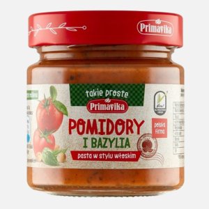 Pasta pomidory i bazylia 160g