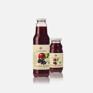 Sok z jabłek i czarnego bzu Bio 750ml