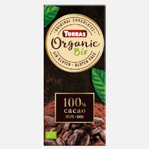 Czekolada gorzka 100% kakao Bio 100g