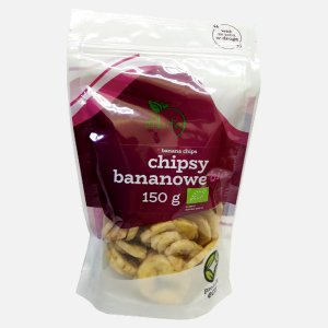 Bio chipsy bananowe 150g