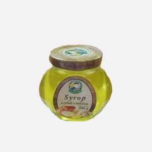 Syrop z cebuli z imbirem 200g